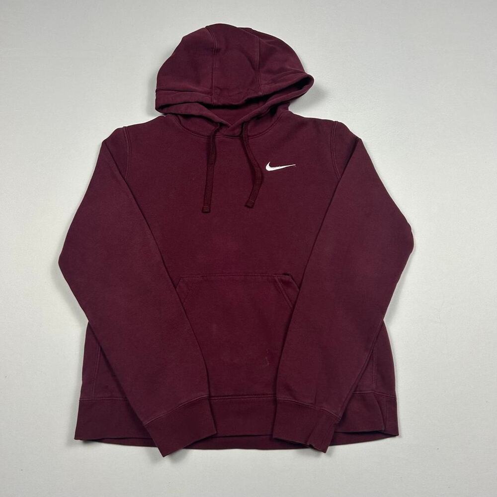 Burgundy Nike Hoodie